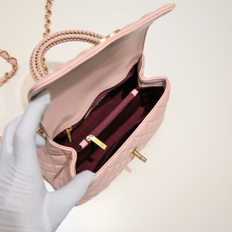 Ch**el top handle bags